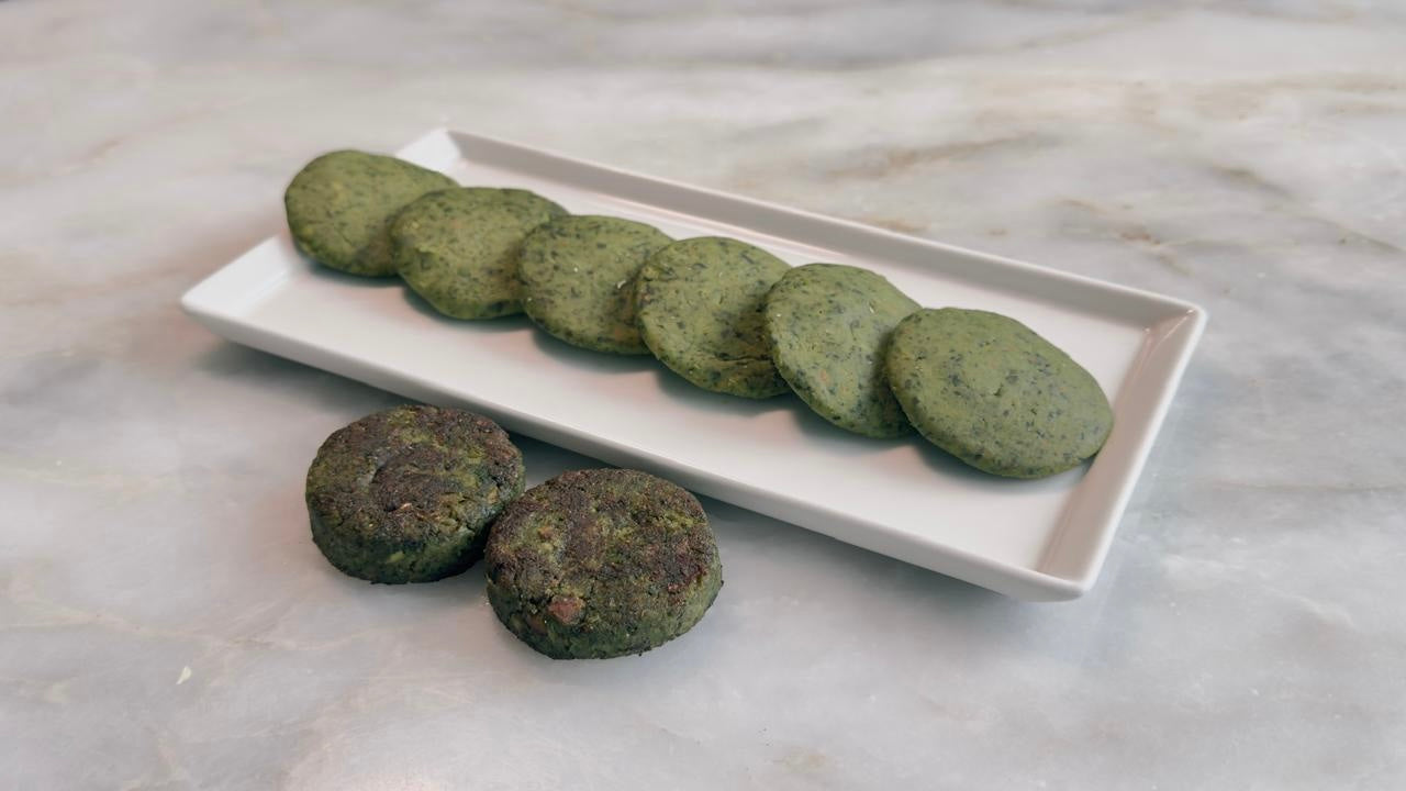 Palak ke Shammi Kebab (6 Pcs)